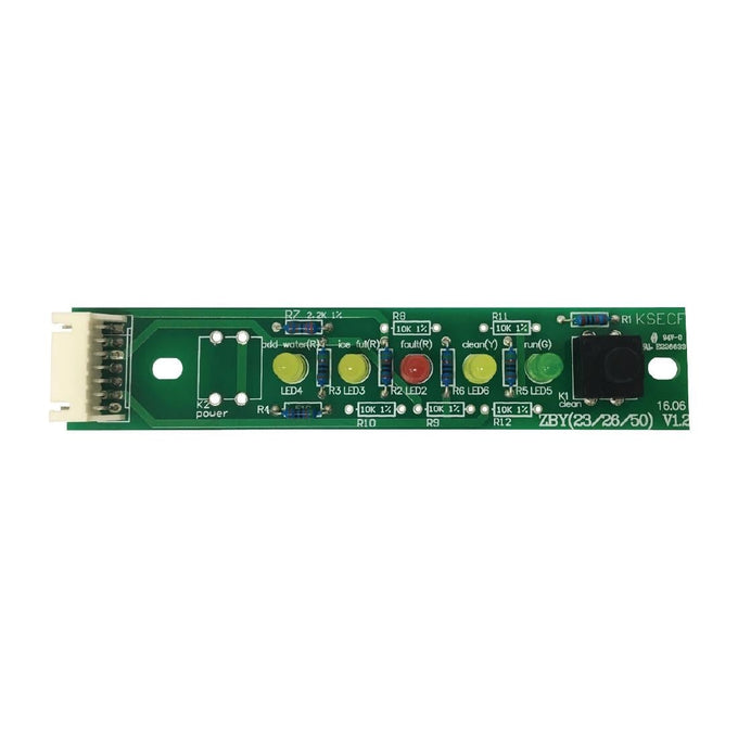 Panneau indicateur avec nettoyage automatique pour machine à glaçons ronds 50 kg/24hr - Polar
