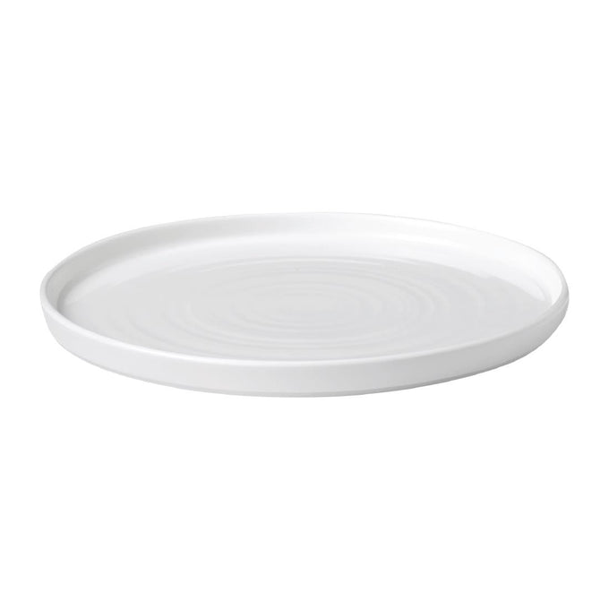 Assiettes avec rebord Chefs blanches 260 mm (lot de 6) - Churchill