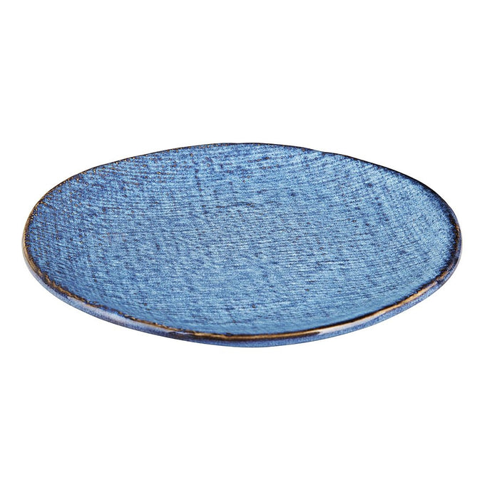 Assiettes plates Denim Blue 180 mm (lot de 6) - Olympia