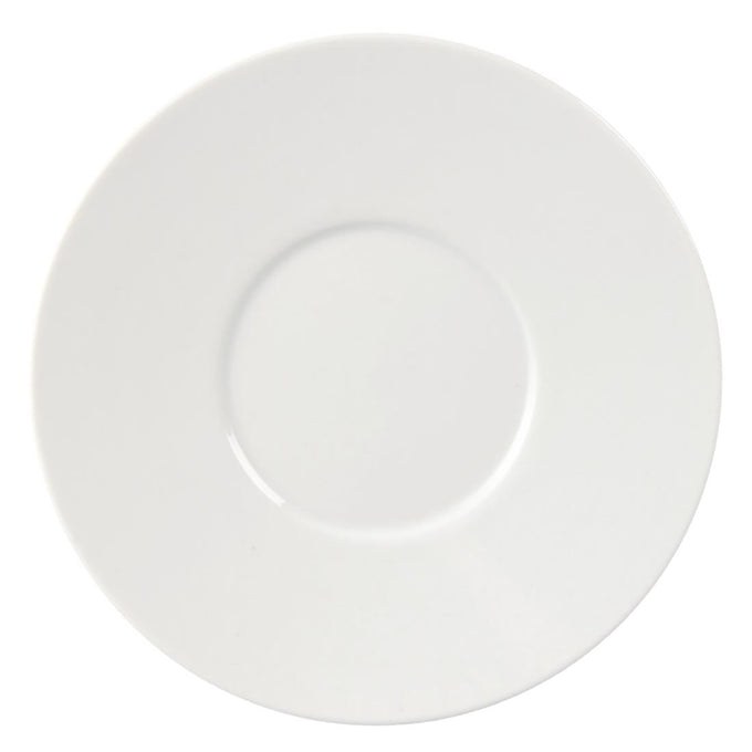Soucoupes Élégantes Whiteware 148 mm (lot de 12) - Olympia