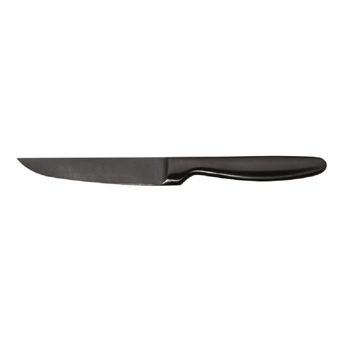 Couteaux à steak Boj gris acier satiné (Boîte de 6) - Comas