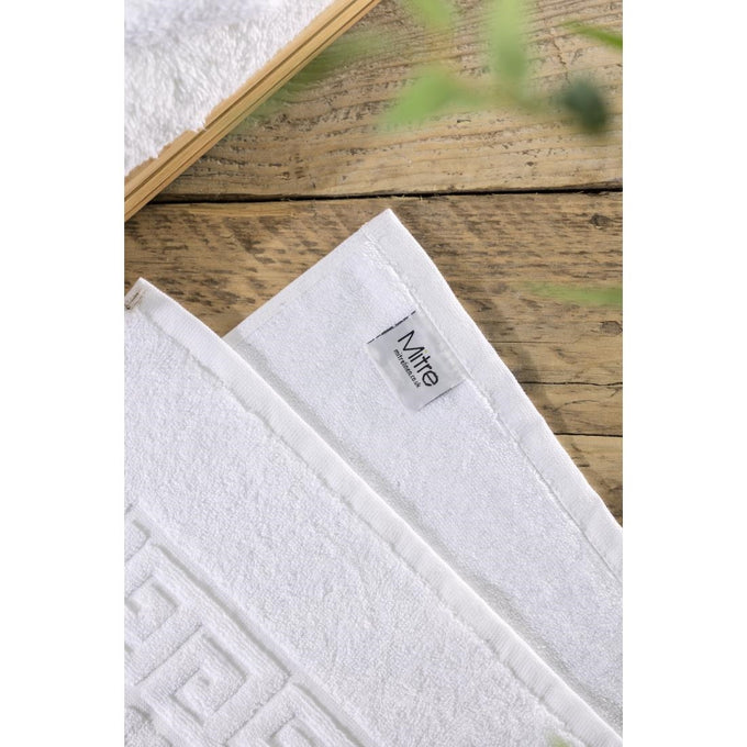 Tapis de bain blanc Comfort Nova - 800 x 500 mm - Mitre Comfort
