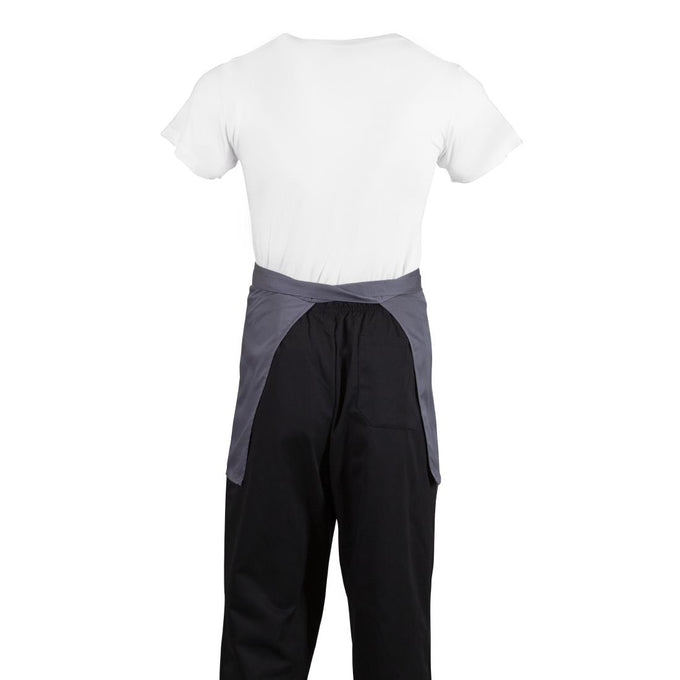 Tablier serveur court gris anthracite - Whites Chefs Clothing