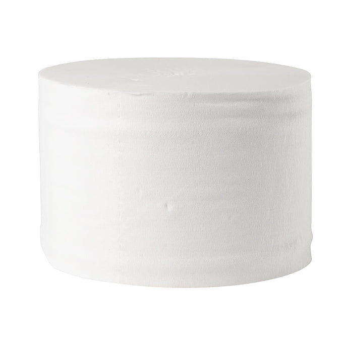 Rouleaux de papier toilette 2 plis sans mandrin 96m (lot de 36) - Jantex