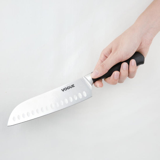 Couteau Santoku Soft Grip 180 mm - Vogue