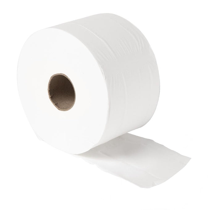 Rouleaux de papier toilette 2 plis Micro 125m (lot de 24) - Jantex