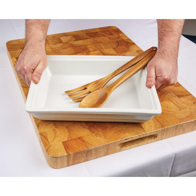Plat en porcelaine GN 1/2 65 mm - Olympia