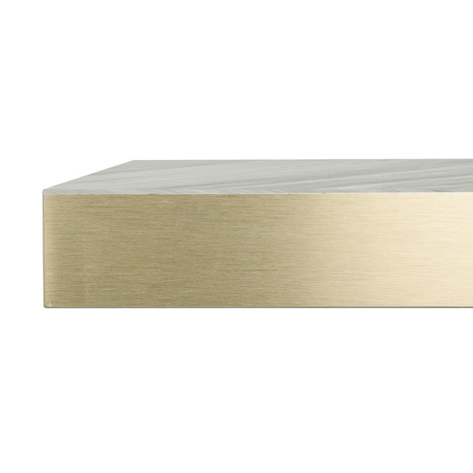 Plateau de table carré pré-percé Chevron 700 mm - Bolero