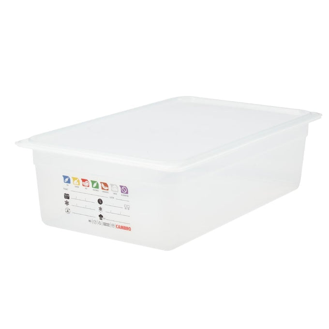 Bac en polypropylène Safetrak IML GN 1/1 150 mm - Cambro