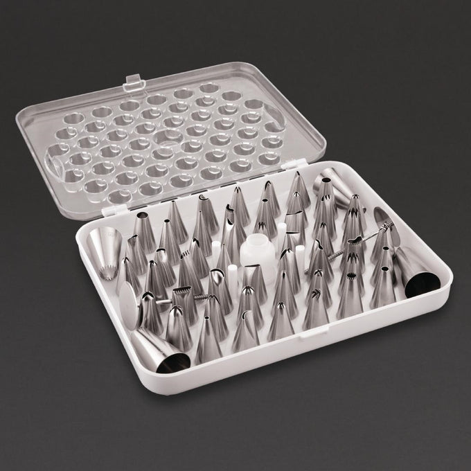 Boîte de 52 douilles pâtissières assorties - Vogue