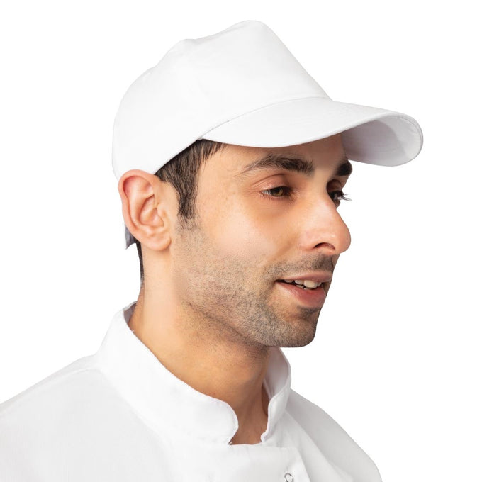 Casquette baseball blanche - Whites Chefs Clothing