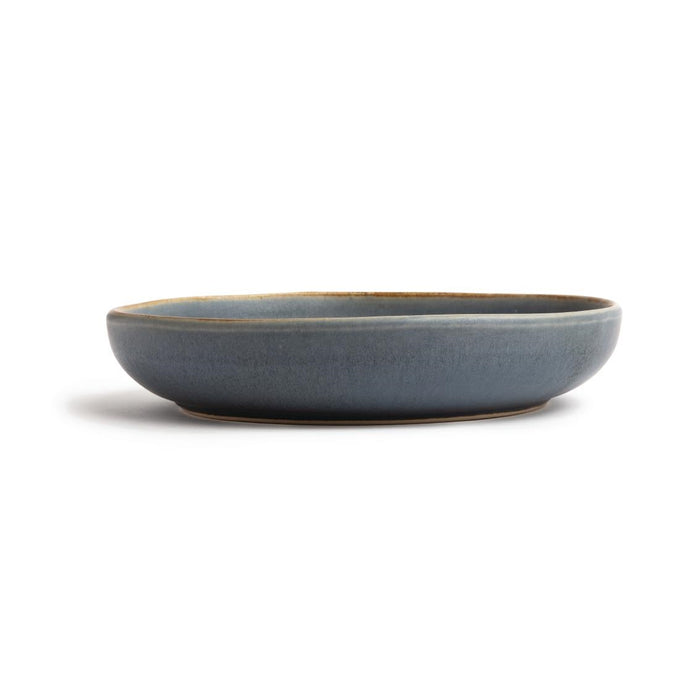 Assiettes creuses calottes bleu granit Canvas 230 mm (lot de 6) - Olympia