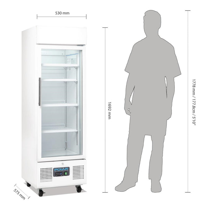Vitrine réfrigérée positive Série G 218 L - Polar