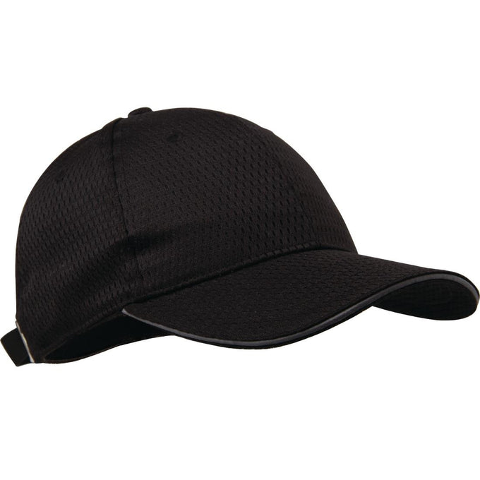 Casquette baseball Cool Vent noire et grise - Chef Works