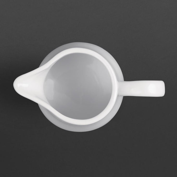 Pots à lait blancs 305 ml (lot de 6) - Olympia