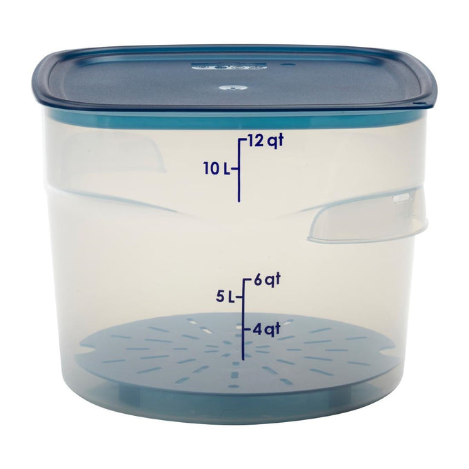 Boîte en polypropylène FreshPro CamRound 11,4 L - Cambro