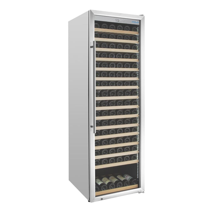 Cave à vin inox une zone Série G 187 bouteilles - 465 L - Polar