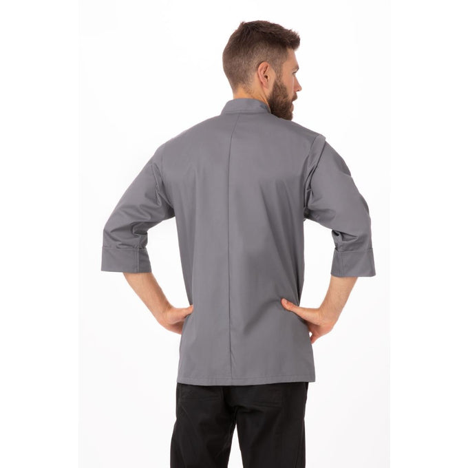 Veste de cuisine mixte grise - Chef Works