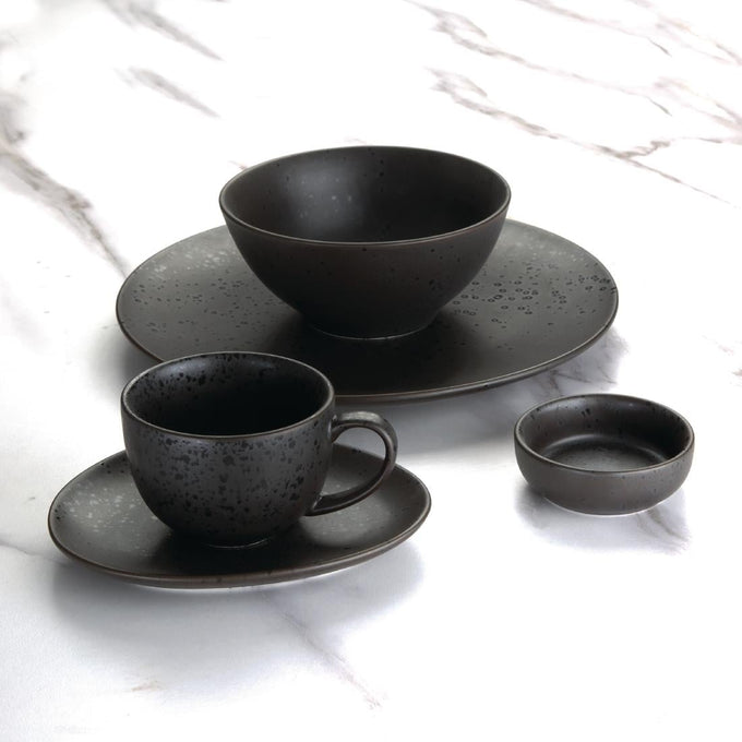 Assiettes plates rondes Fusion 270 mm (lot de 4) - Olympia