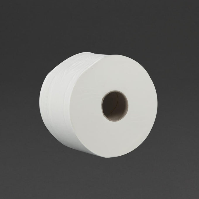 Rouleaux de papier toilette 2 plis Micro 125m (lot de 24) - Jantex