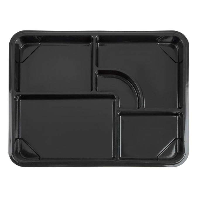 Plateaux repas recyclables Bento 263 × 201 mm (lot de 90) - Faerch