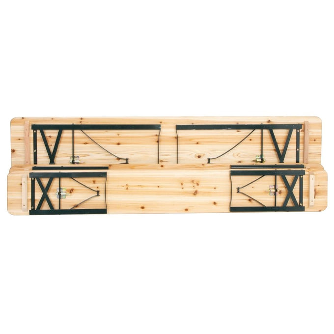 Ensemble brasserie table et bancs 1770 × 500 mm - Bolero