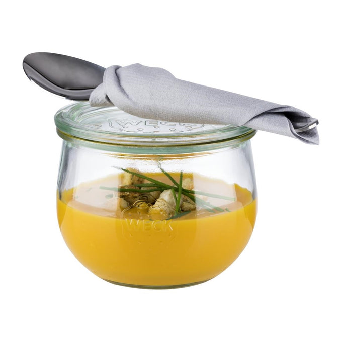 Bocaux en verre tulipe avec couvercle Weck 580 ml (lot de 6) - APS