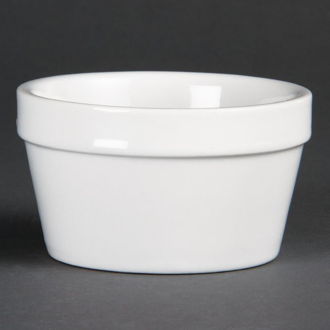 Ramequins empilables Whiteware 95 mm (lot de 6) - Olympia