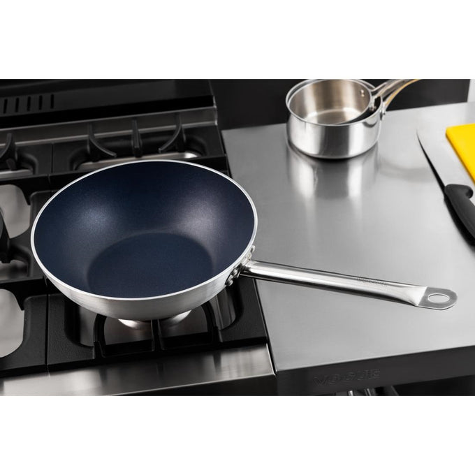 Wok aluminium antiadhesif induction Teflon Platinum Plus 300 mm - Vogue
