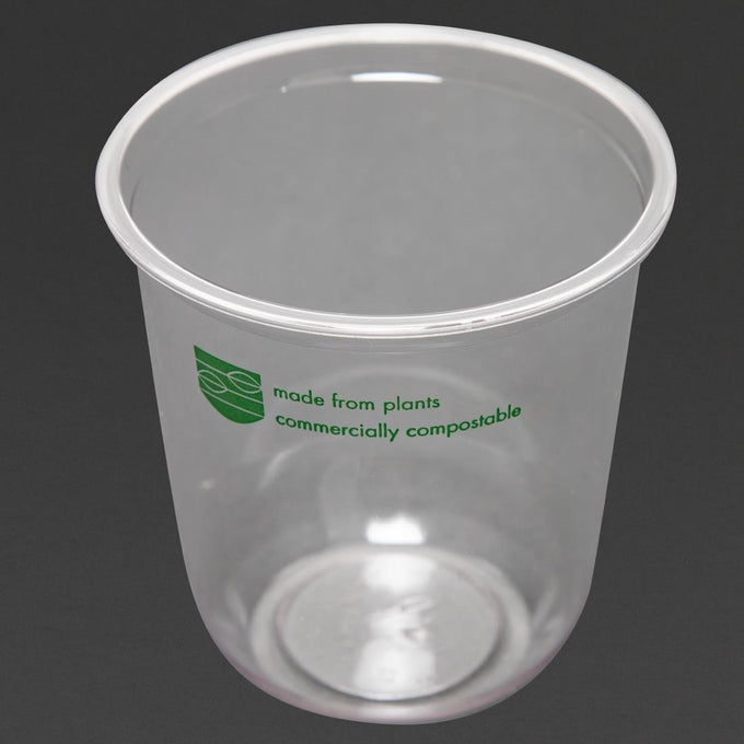 Pots Deli en PLA compostables série 96 454 ml (lot de 1000) - Vegware