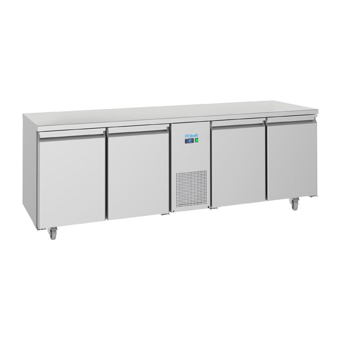 Table réfrigérée positive économe en énergie Série U 4 portes 632 L - Polar
