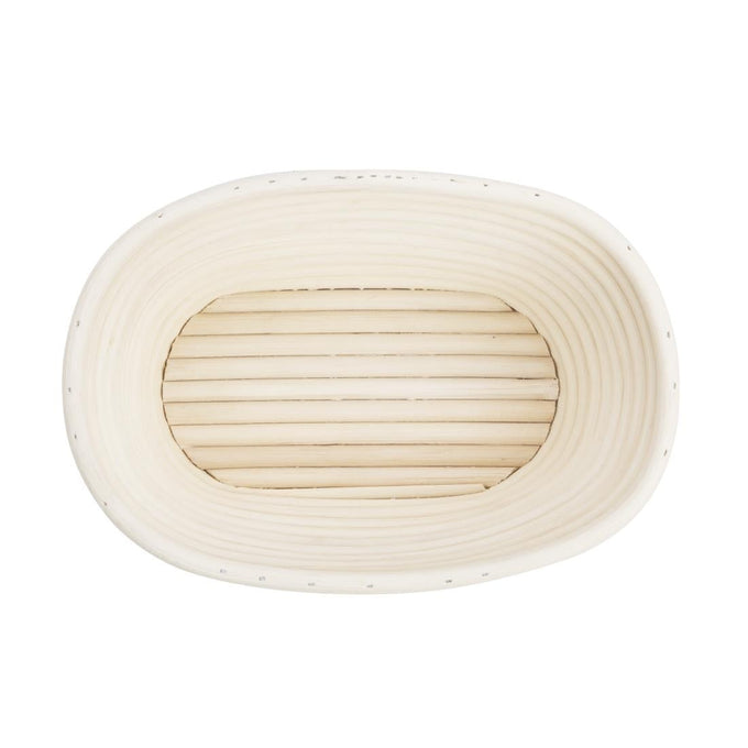 Panier de fermentation ovale en rotin 210 × 150 × 80 mm - Vogue