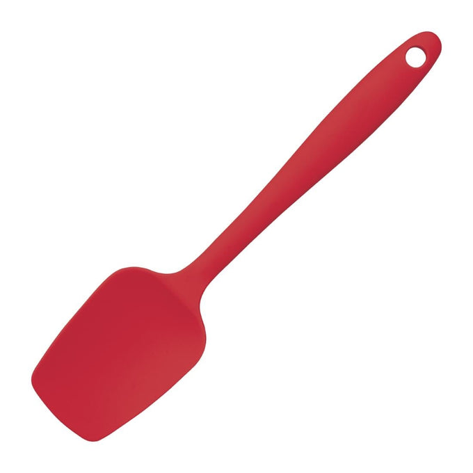 Mini spatule et cuillère rouge en silicone 200 mm - Vogue