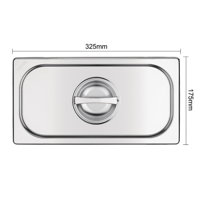 Couvercle GN 1/3 inox - Vogue