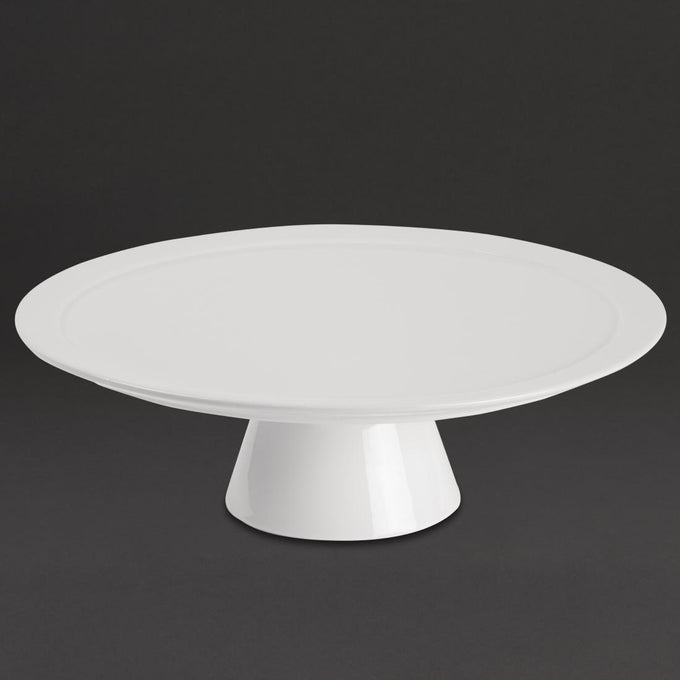 Présentoir à gâteau en porcelaine 305 mm