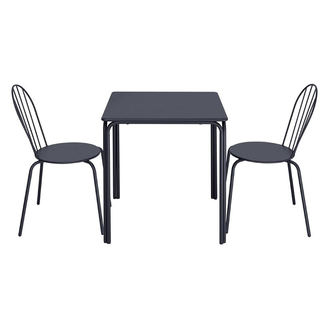 Chaises Adeline bleu ardoise (lot de 4) - Bolero