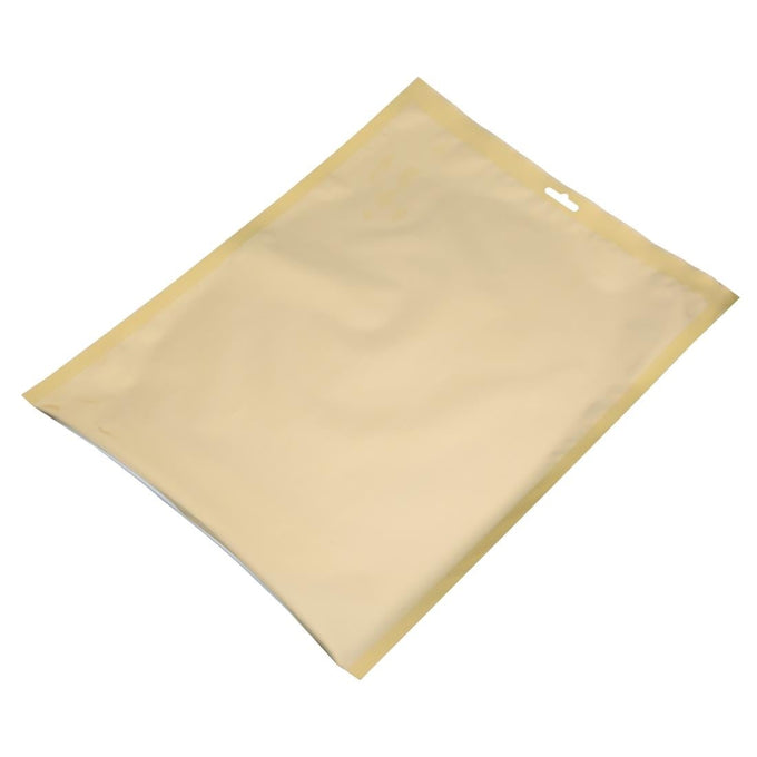 Sacs sous vide lisses dorés 300 × 400 mm (lot de 100) - Vogue