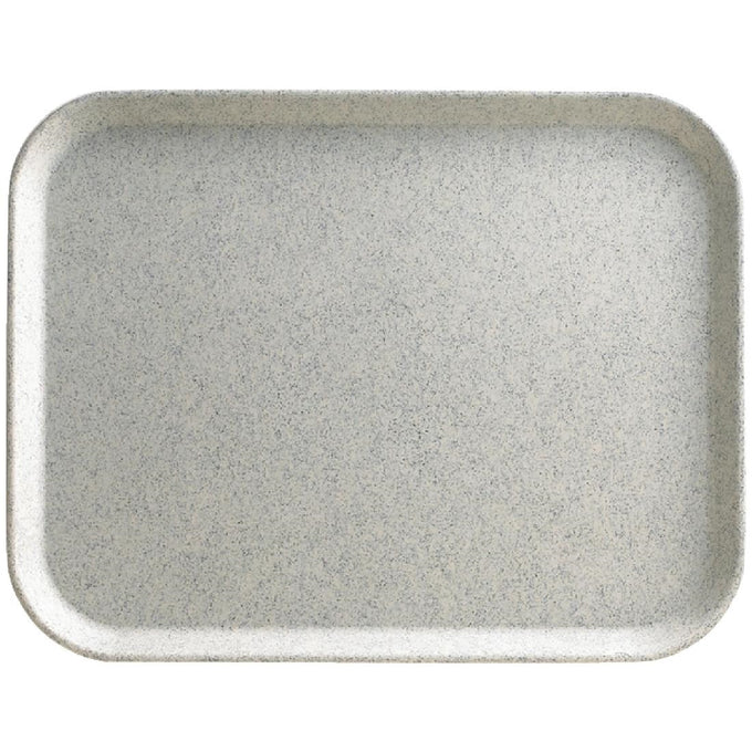 Plateau en polyester Versalite gris moucheté 457 mm - Cambro
