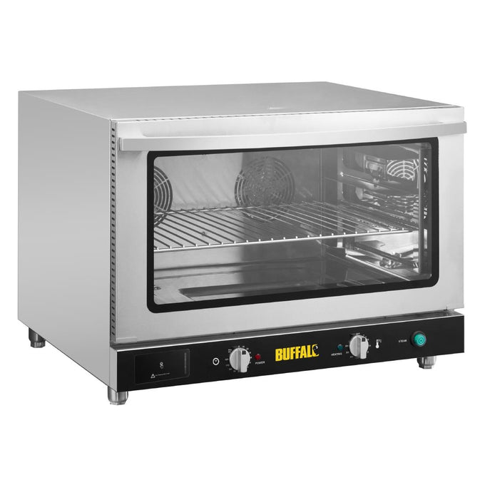 Four pâtissier à convection 4 niveaux avec humidificateur 100 L triphasé - Buffalo