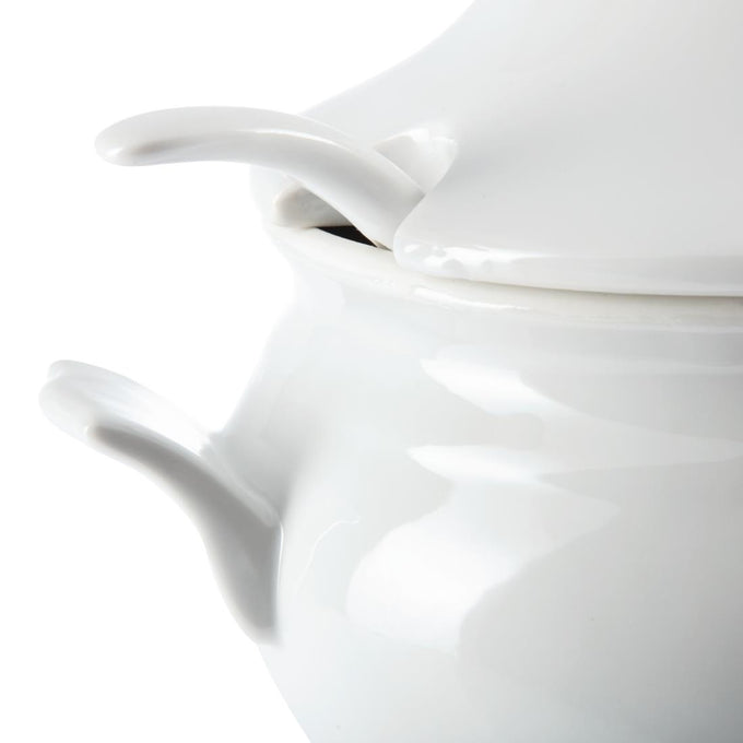 Soupière et louche Whiteware 2,5 L - Olympia