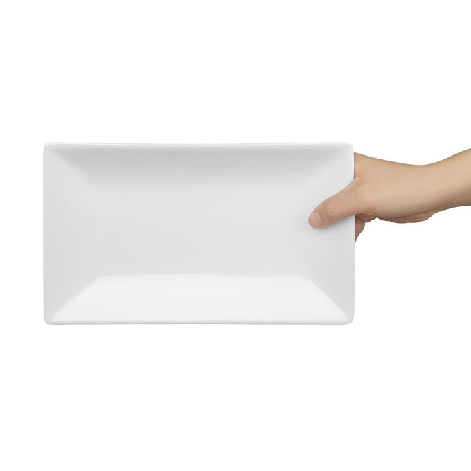 Plat rectangulaire de service 250 × 150 mm (lot de 4) - Olympia