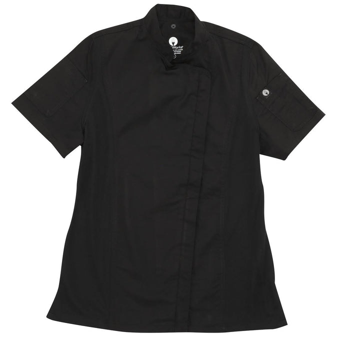 Veste de cuisine femme zippée légère Springfield noire - Chef Works
