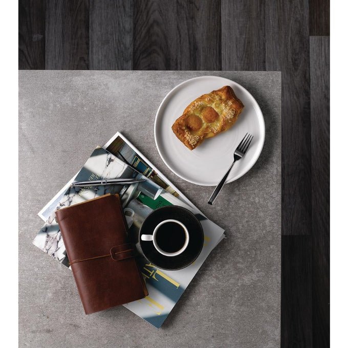 Assiettes avec rebord Chefs blanches 260 mm (lot de 6) - Churchill