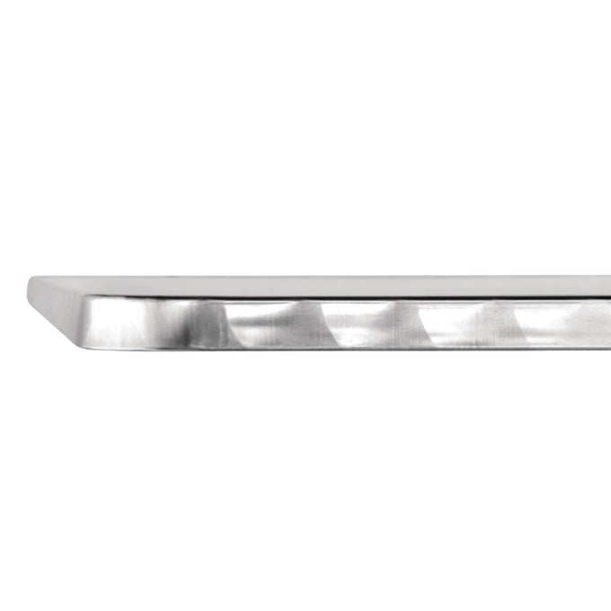 Table inox carrée à plateau basculant 600 mm - Bolero