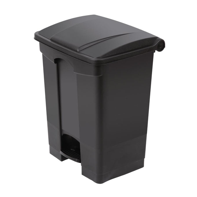 Poubelle de cuisine à pédale noire 65 L - Jantex