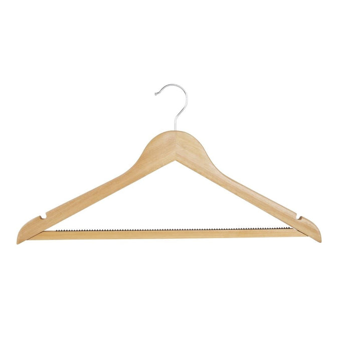 Cintres en bois naturel (lot de 10) - Bolero
