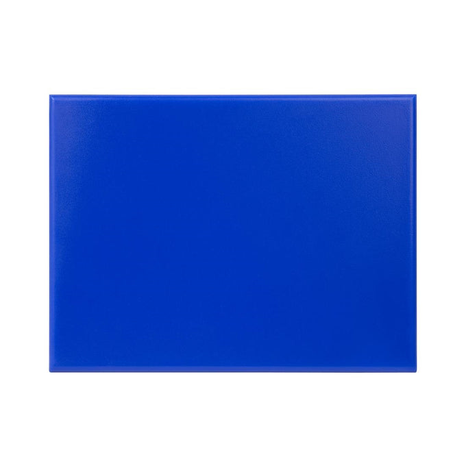 Petite planche à découper haute densité bleue - L 305 x P 229 x H 12 mm - Hygiplas