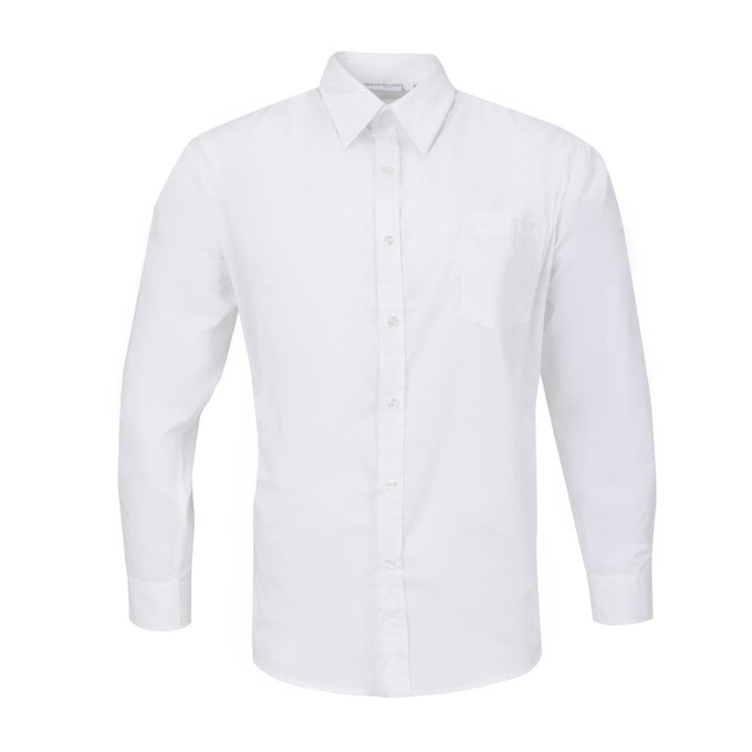 Chemise mixte Uniform Works manches longues blanche S - Chef Works