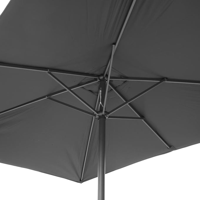 Parasol rectangulaire Seville 2 × 3m noir - Bolero