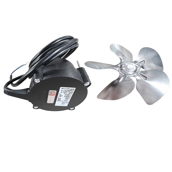 Moteur et pale du ventilateur d'évaporateur pour table réfrigérée positive 2 portes Serie U Premium 267 L - Polar